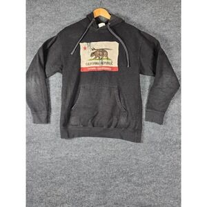 Coastal Classics California Republic Bear‎ Graphic Hoodie Men's Medium